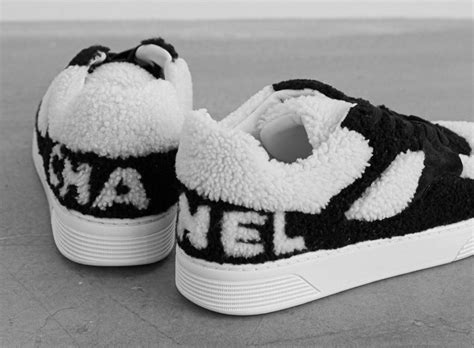 chanel shearling sneakers|chanel sneakers for girls.